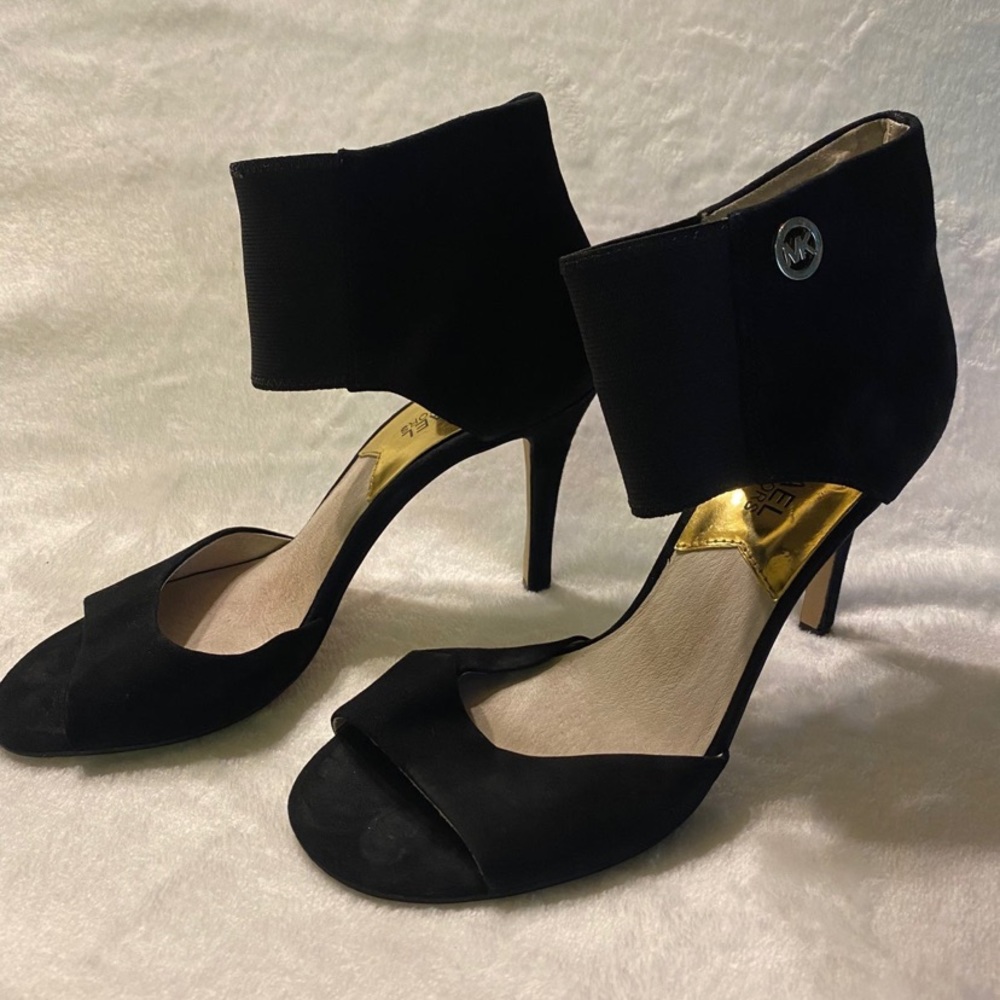 Michael kors heels, ankle strap